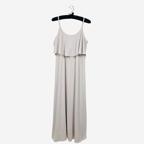Show Me Your Mumu Caitlin Ruffle Maxi Dress Size L - Picture 1 of 2